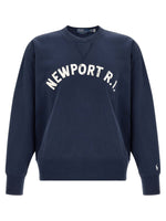 Navy Blue Crew Neck Sweatshirt 1