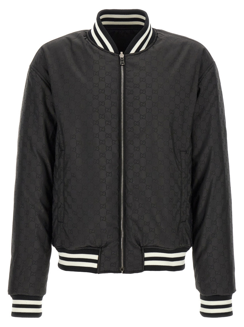 Black Solid Mock Collar Jacket 2