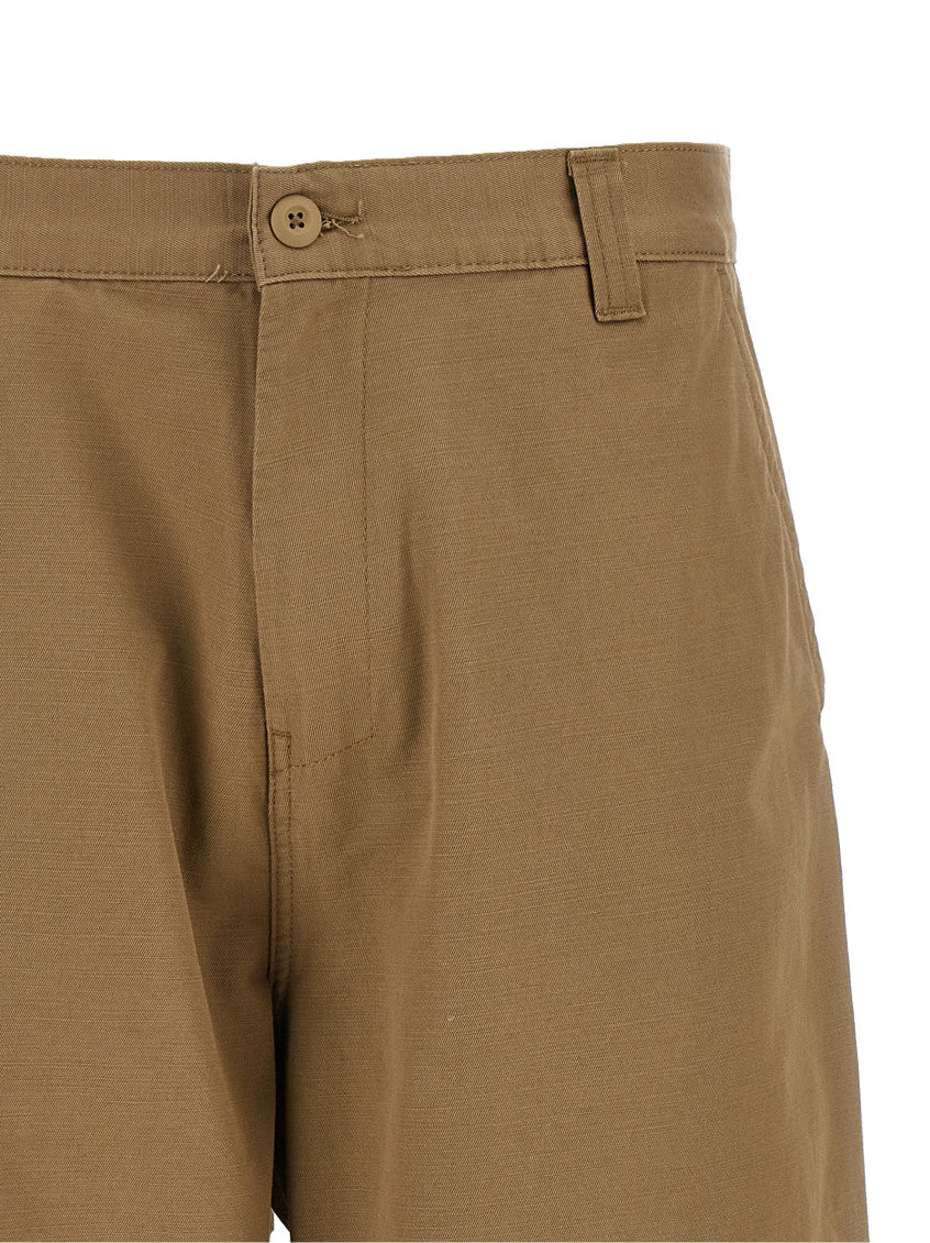 Brown Straight Chino Pants 3