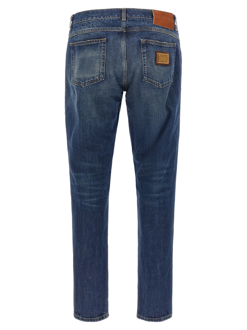Blue Regular Mid Rise Jeans 2