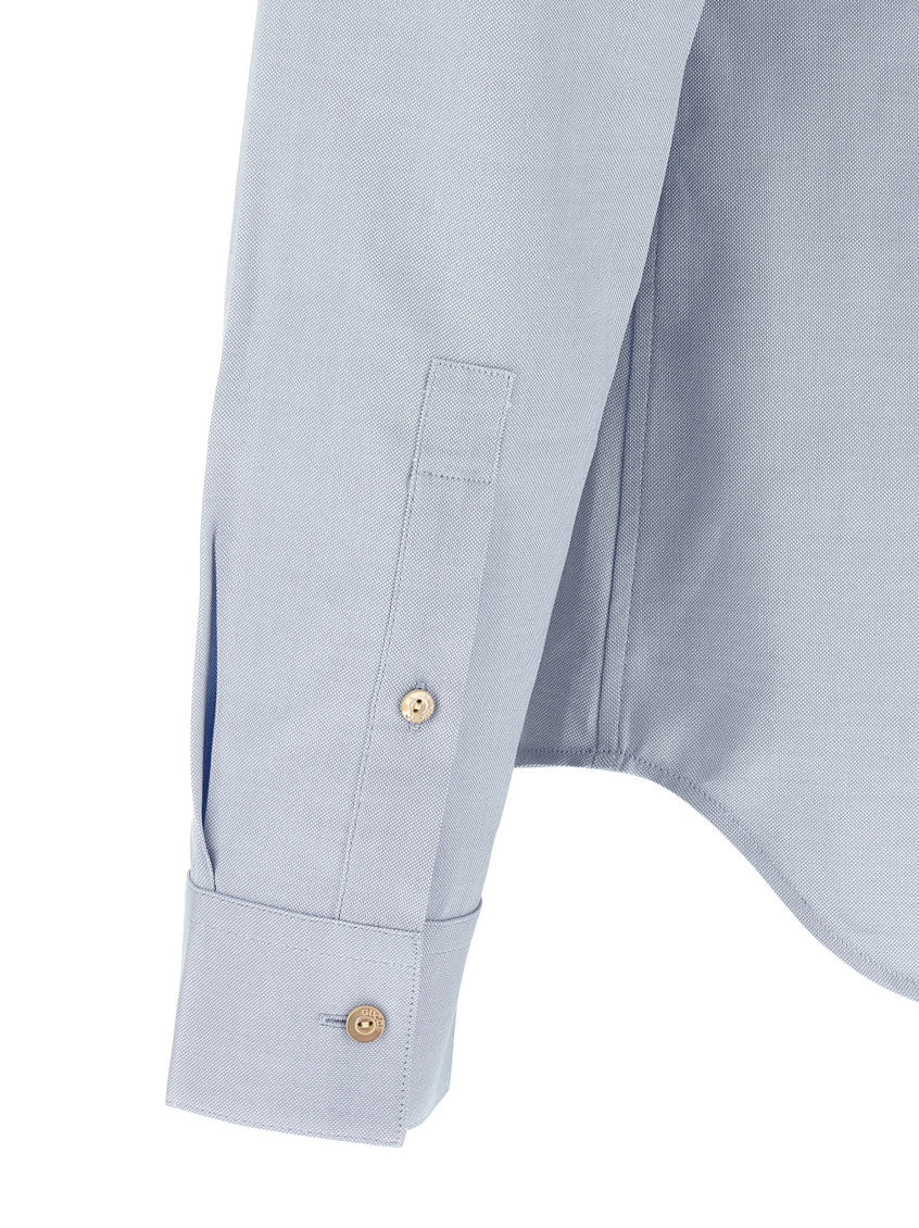 Light Blue Regular Solid Shirt 4