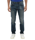 Blue Mid Rise Jeans 1