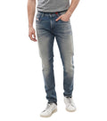 Blue Mid Rise Jeans 1