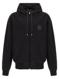Black Embroidered Hoodie 1