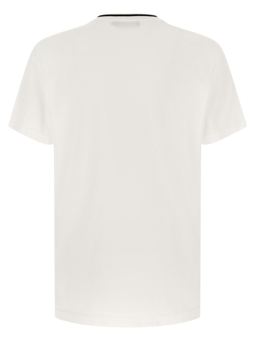 White Crew Neck T-Shirt 2
