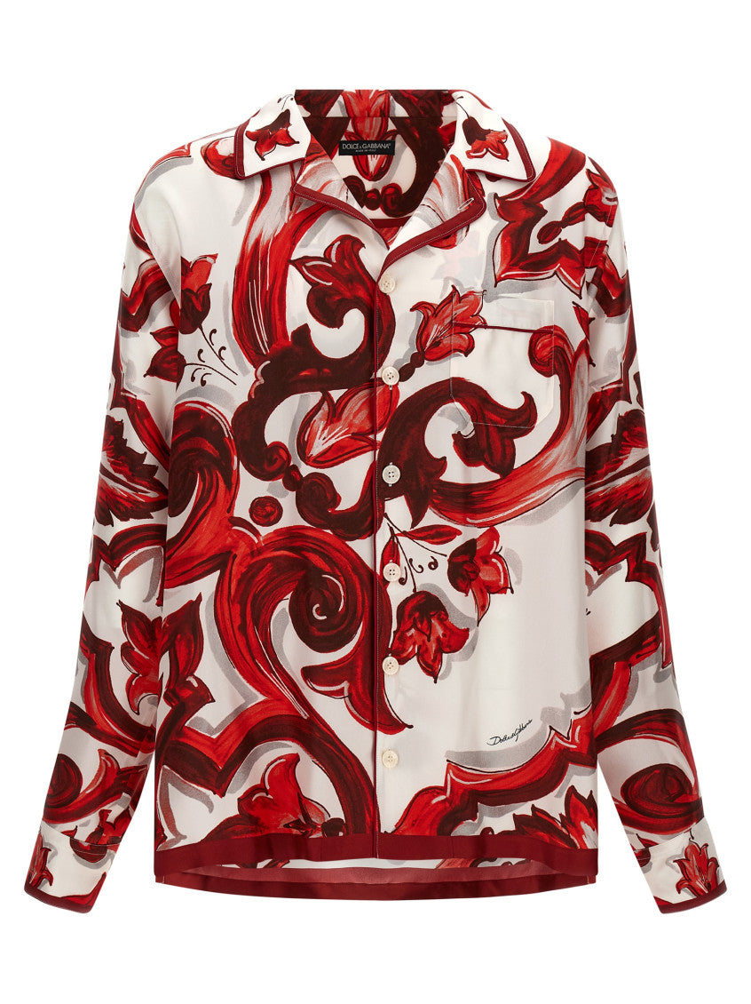 Red Regular Printed Shirt 1
