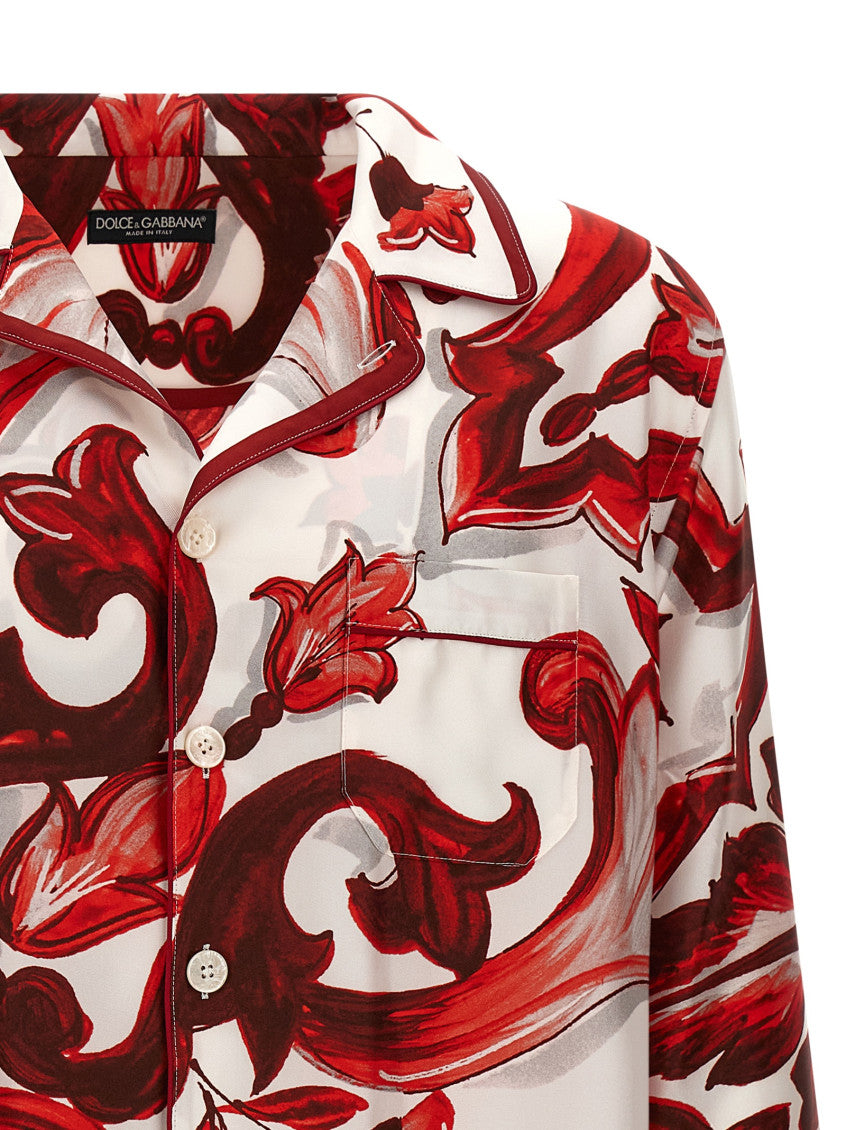 Red Regular Printed Shirt 3
