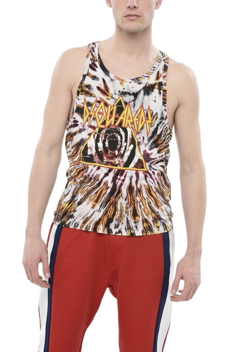 Multicolor Graphic Tank Top 1