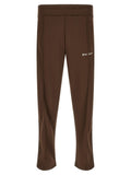 Brown Polyester Solid Joggers 1