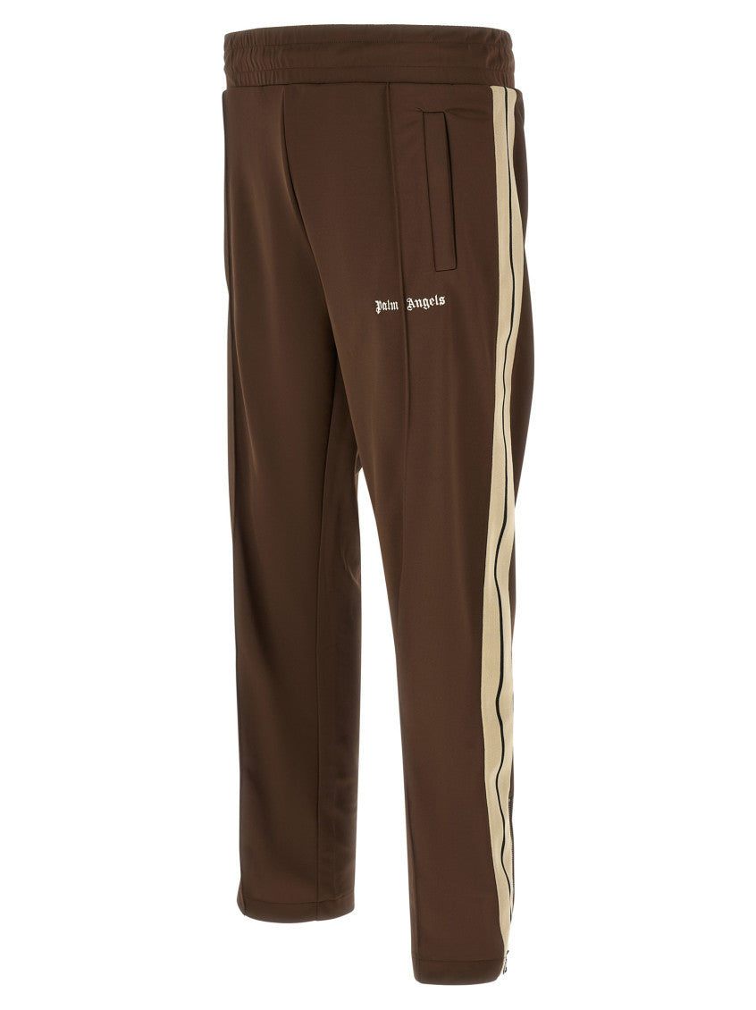Brown Polyester Solid Joggers 3