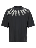 Black Graphic Crew Neck T-Shirt 1