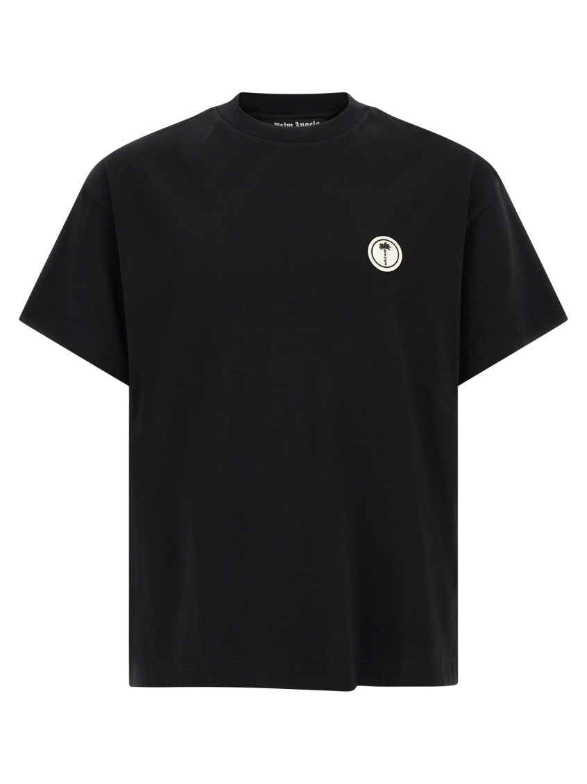 Black Logo Crew Neck T-Shirt 1