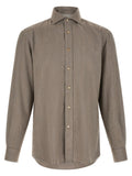 Grey Relaxed Woven Shirt 1