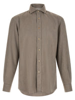 Grey Relaxed Woven Shirt 1