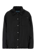 Black Shirt Collar Jacket 1