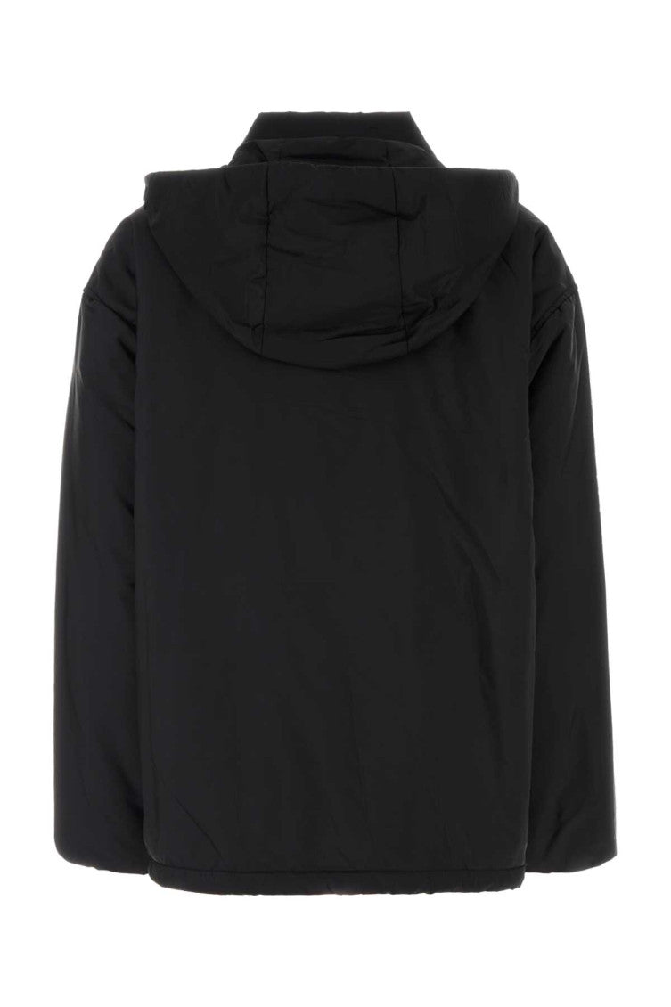 Black Shirt Collar Jacket 2
