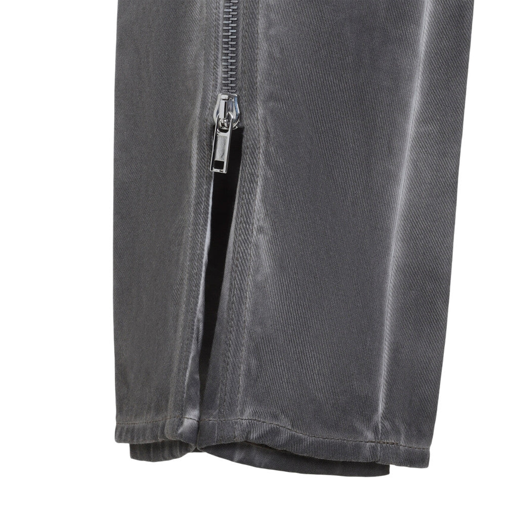 Dark Grey Solid Jeans 3