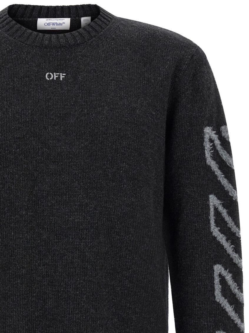 Dark Grey Crew Neck Sweater 3