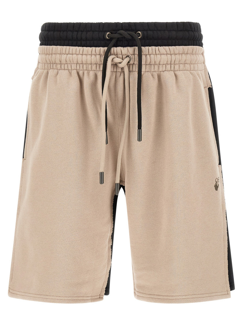 Multicolor Color Block Shorts 1