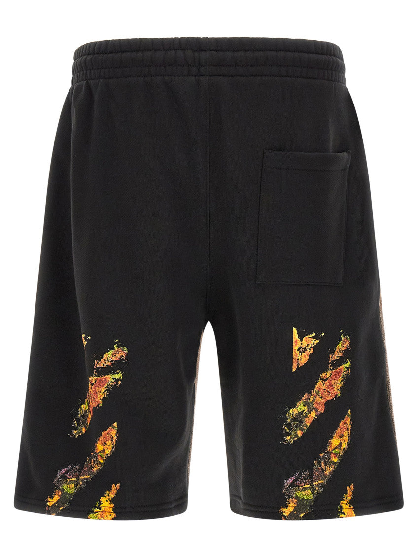 Multicolor Color Block Shorts 2