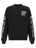 Black Graphic Crew Neck Sweatshirt 1