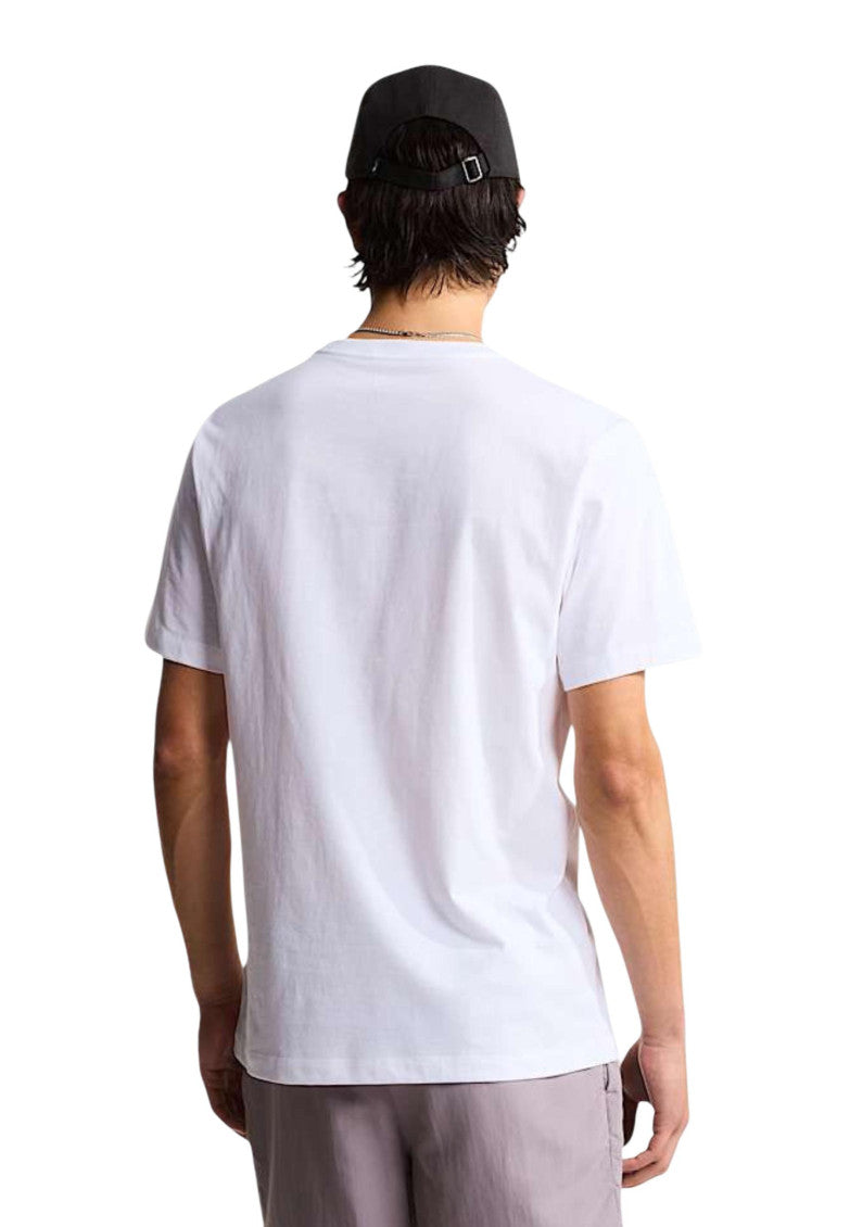 White Crew Neck T-Shirt 3