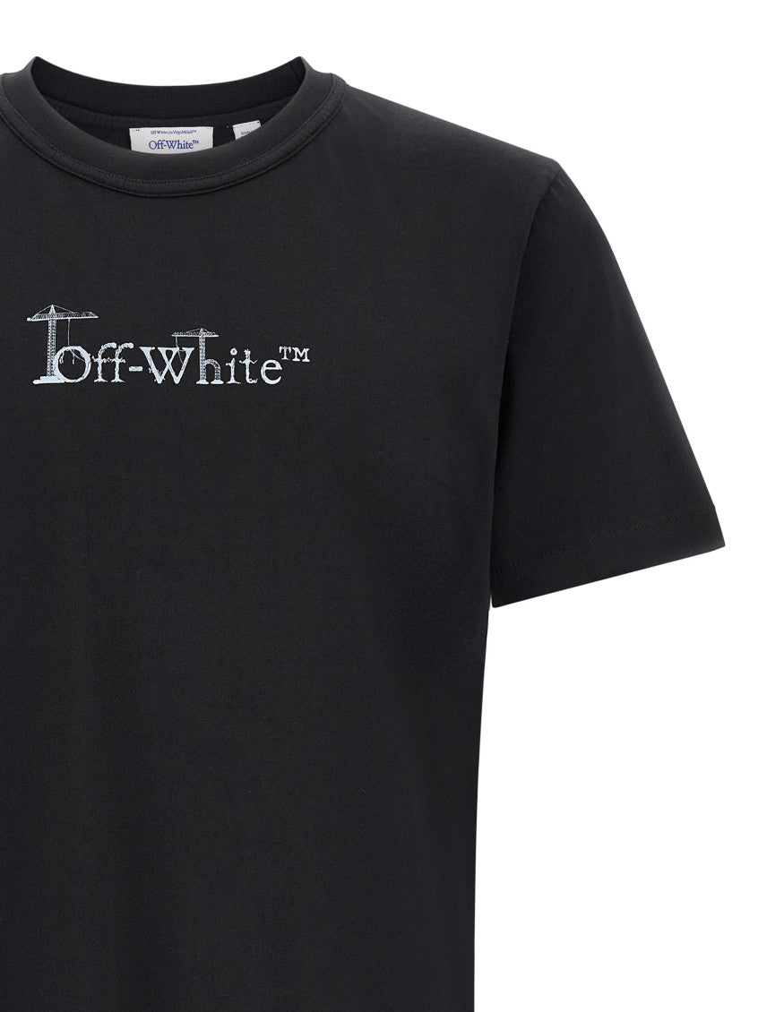 Black Logo Crew Neck T-Shirt 3