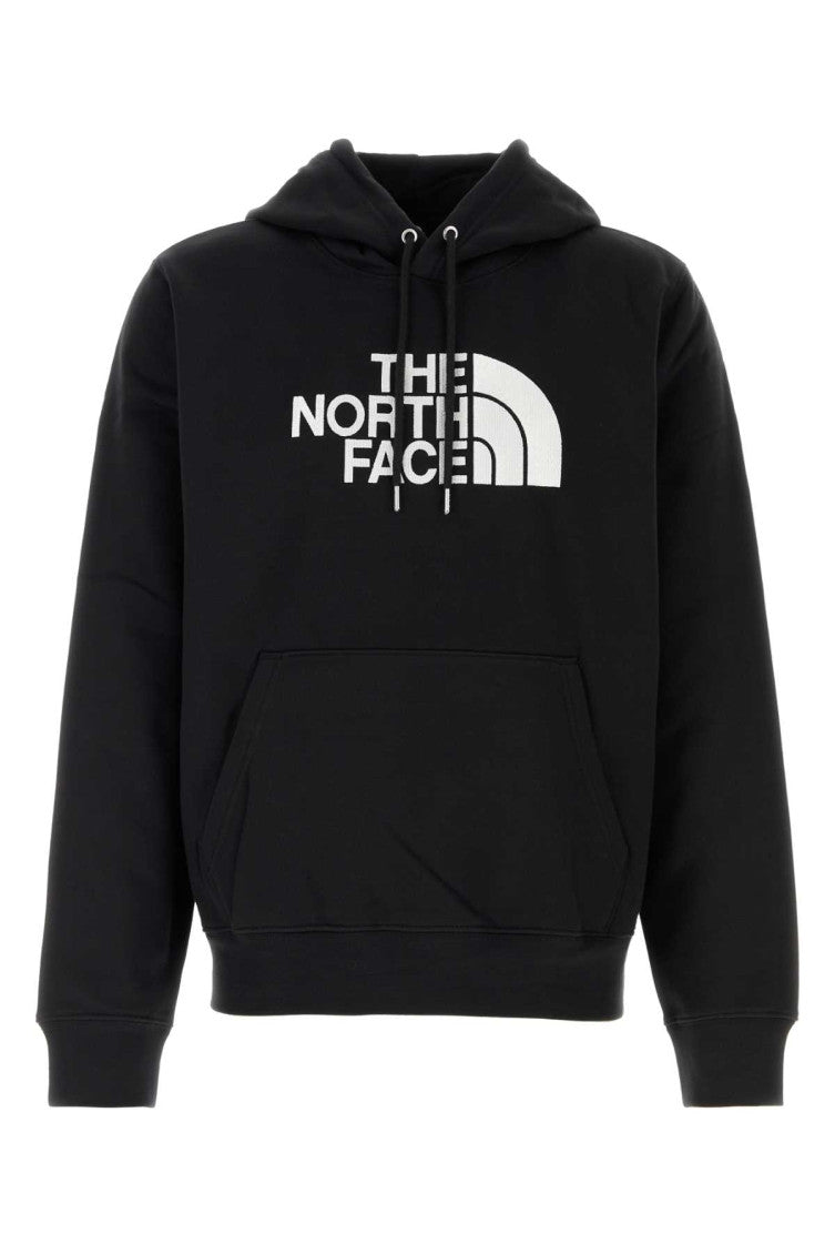 Black Logo Relaxed Hoodie 1