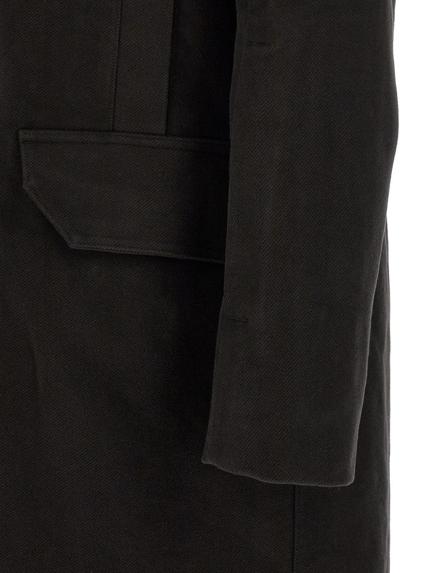 Black Hooded Parka Jacket 4