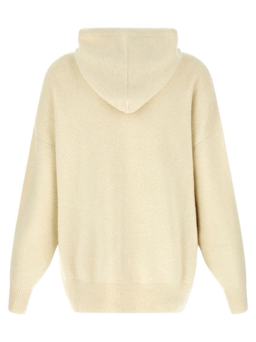 Off White Solid Hoodie 2