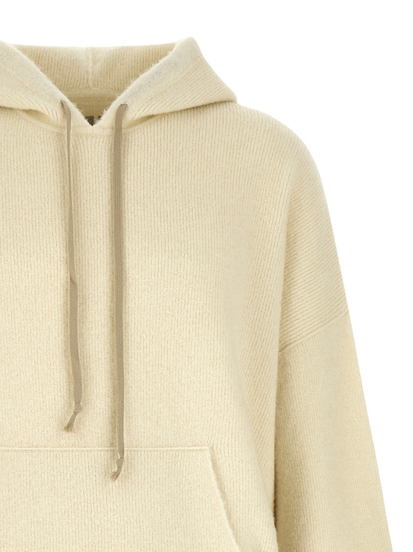 Off White Solid Hoodie 3