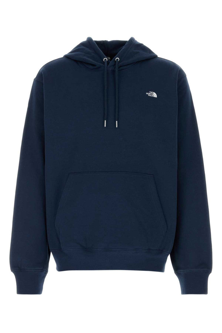 Blue Logo Relaxed Hoodie 1