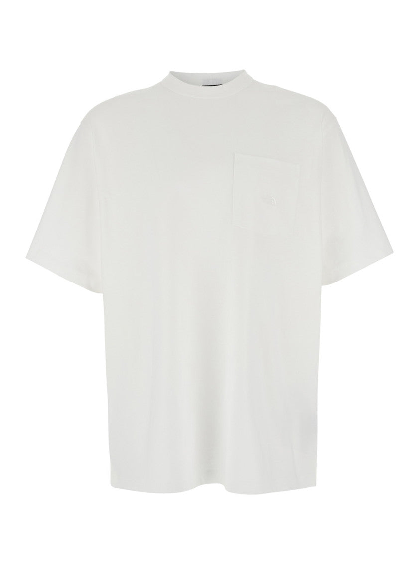 White Crew Neck T-Shirt 1