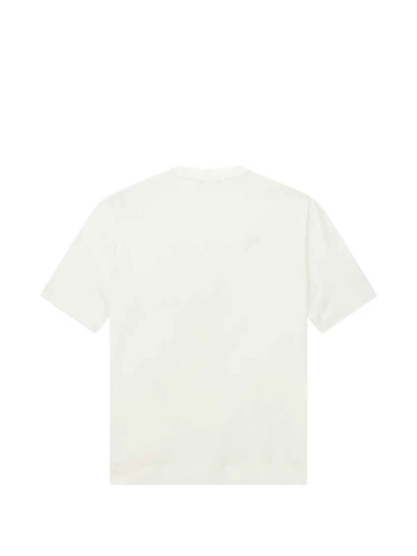 White Graphic Crew Neck T-Shirt 2