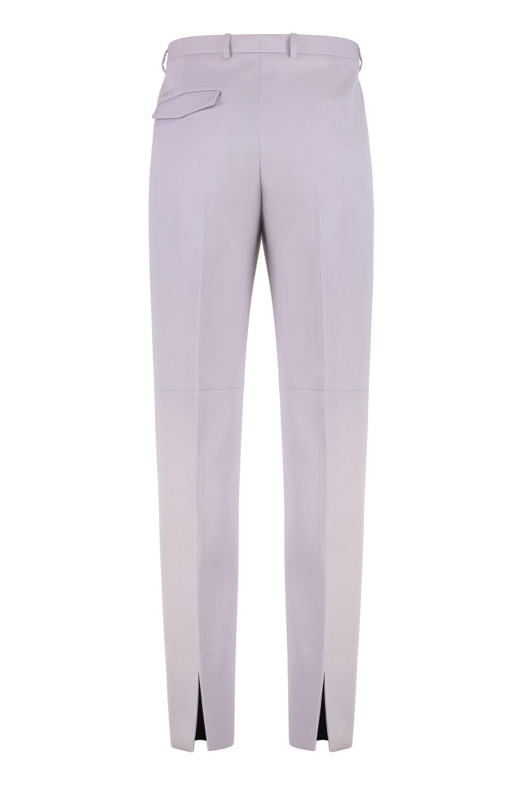 Light Purple Straight Pants 2