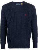 Navy Blue Crewneck Pullover 1