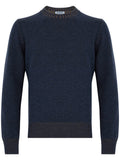 Blue Crew-neck Jumper 1