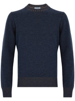 Blue Crew-neck Jumper 1