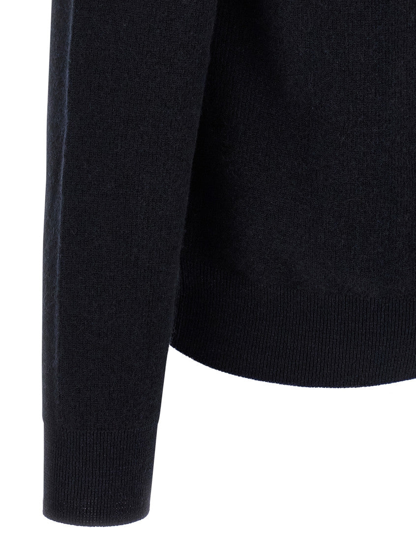 Blue Wool Cardigan 4
