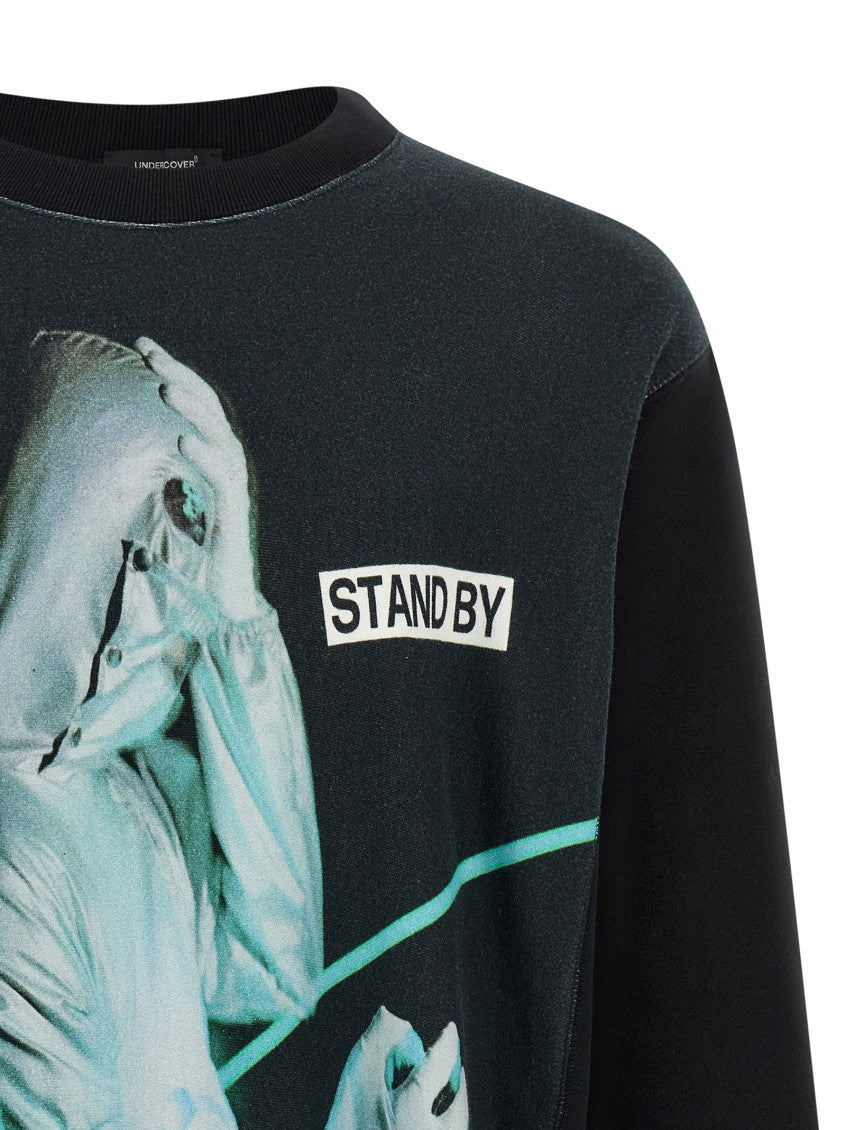 Black 'UC2E4815-3' sweatshirt 3