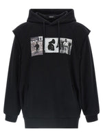 Black 'UC2E4803-2' hoodie 1