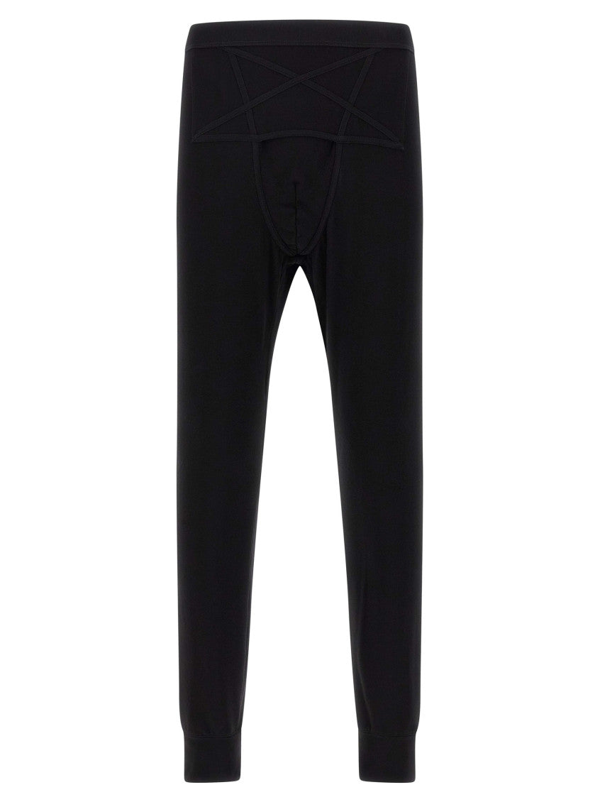 Black 'Thermal Bottom' leggings 1