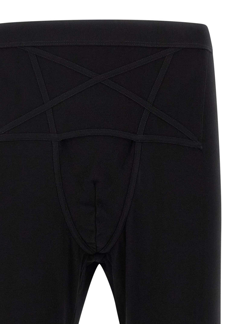 Black 'Thermal Bottom' leggings 3