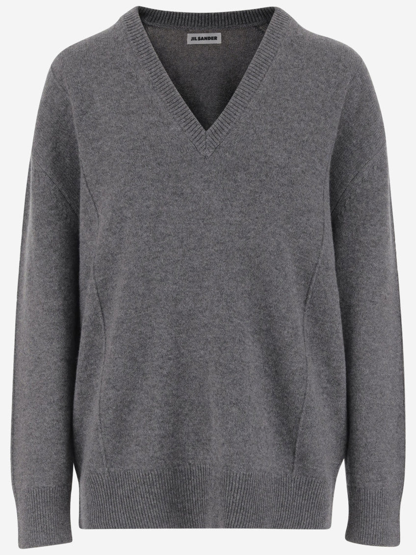 Grey Wool Sweater 1