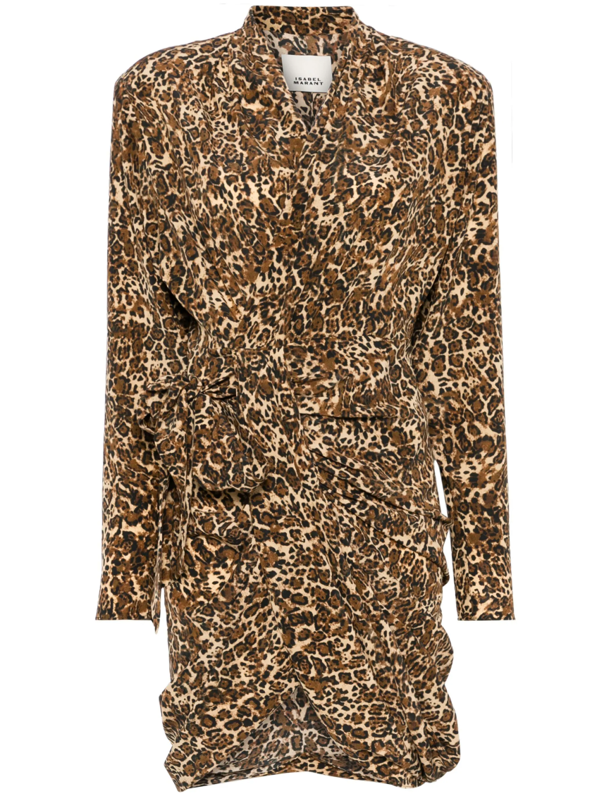 Leopard Print Cleora Mini Dress 1