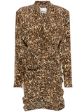 Leopard Print Cleora Mini Dress 1