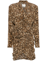 Leopard Print Cleora Mini Dress 1