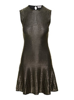 Black Pleated Skirt Dress 1