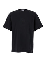 Black Embroidered Logo T-Shirt 1