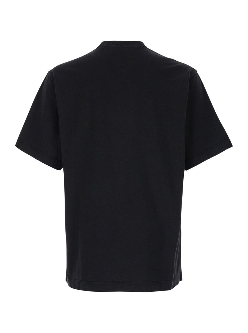 Black Embroidered Logo T-Shirt 2